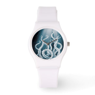 Tentacles Galaxy Blue Moon Rays Watch