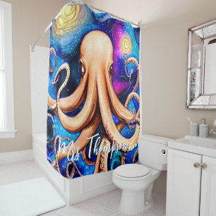 Tentacles Octopus with Personalized Name