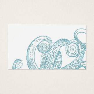 Tentacles turquoises de pieuvre