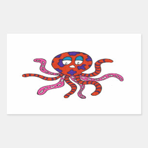 Tentative Octopus Sticker