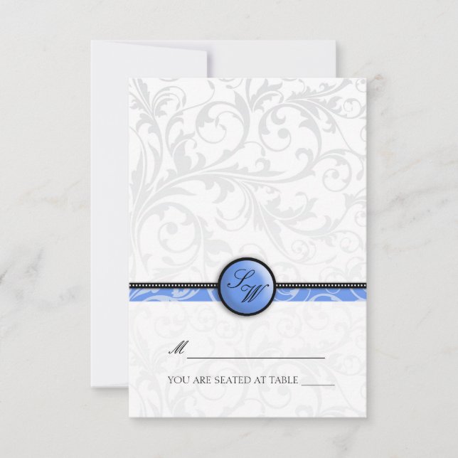 Tente Pliante Monogramme Tourbillon Bleu  Carte de (Devant)
