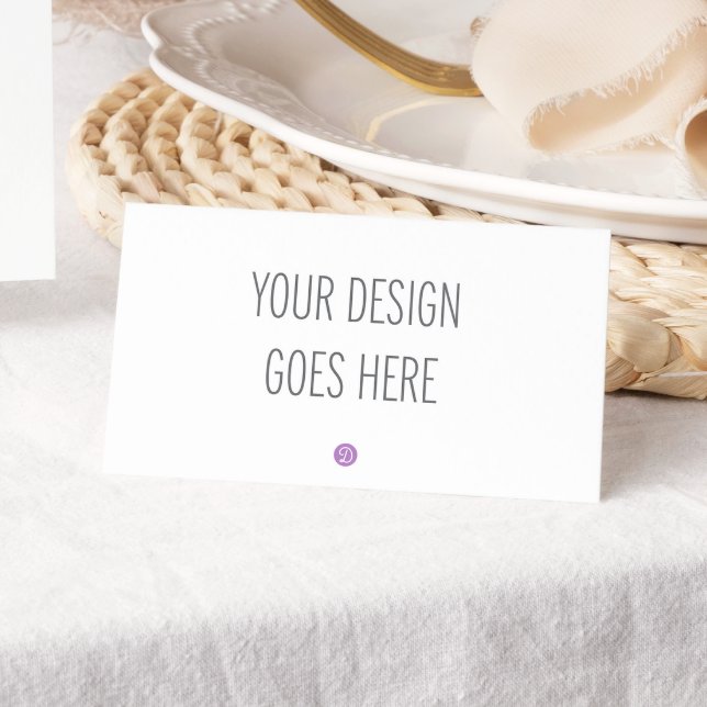 Tented Place Card or Buffet Labels DIY PRINTING (Creator Uploaded)