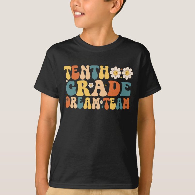 Tenth Grade Dream Team T-Shirt (Front)