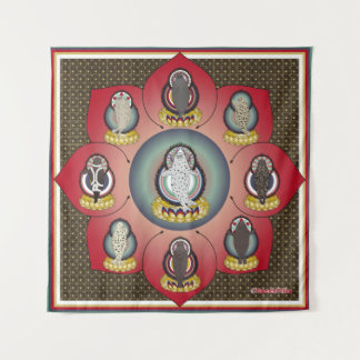 Tenture 海豹曼荼羅（seal  mandala）