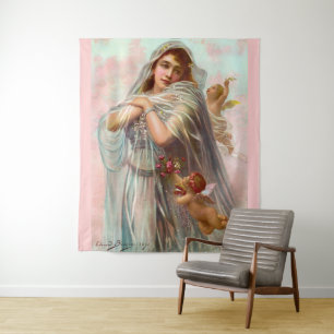 Tenture 1891 Edouard Bisson La Fiancée