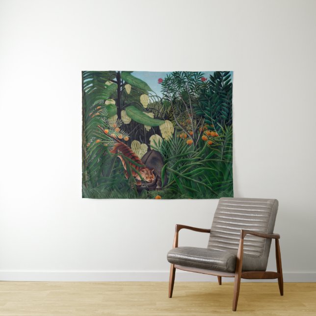 Tenture 1908 Henri Rousseau Peinture (En situation (horizontale))