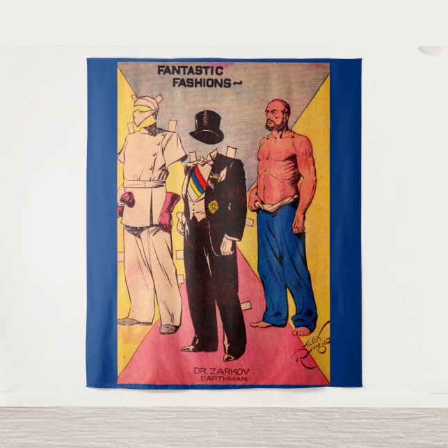 Tenture 1934 Dr. Zarkov Flash Gordon BD (Devant)