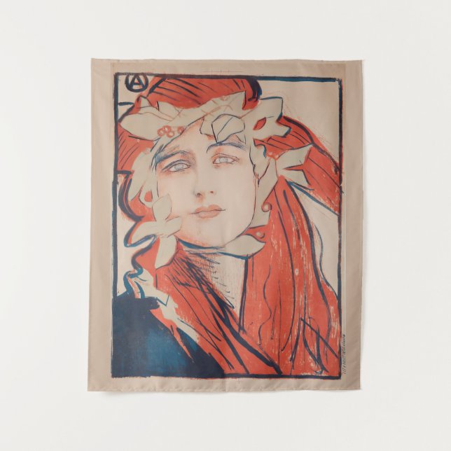 Tenture 2e exposition de la Société des artistes polonais (Devant)