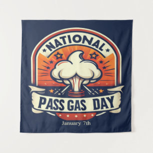 Tenture 7 janvier - Journée nationale du transport du gaz