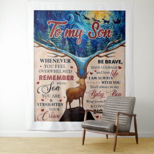 Tenture À chaque fois que vous vous sentez écrasé Deer Mam