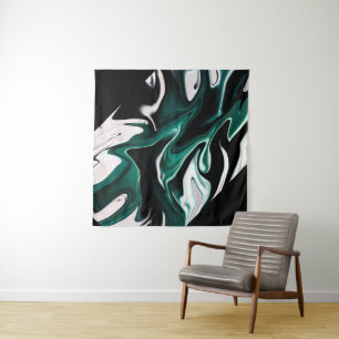 Tenture Abstract elegant fluide marble liquide