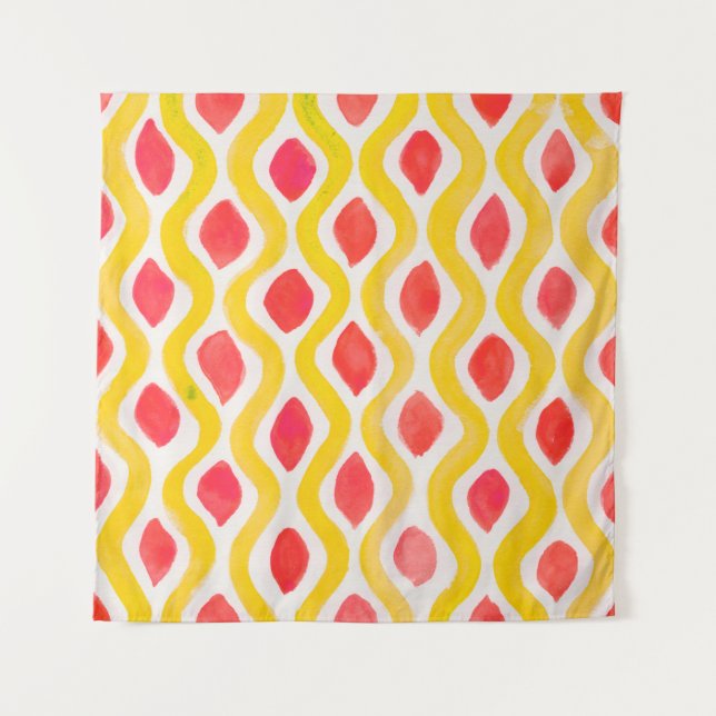 Tenture Abstract watercolor background (Devant)