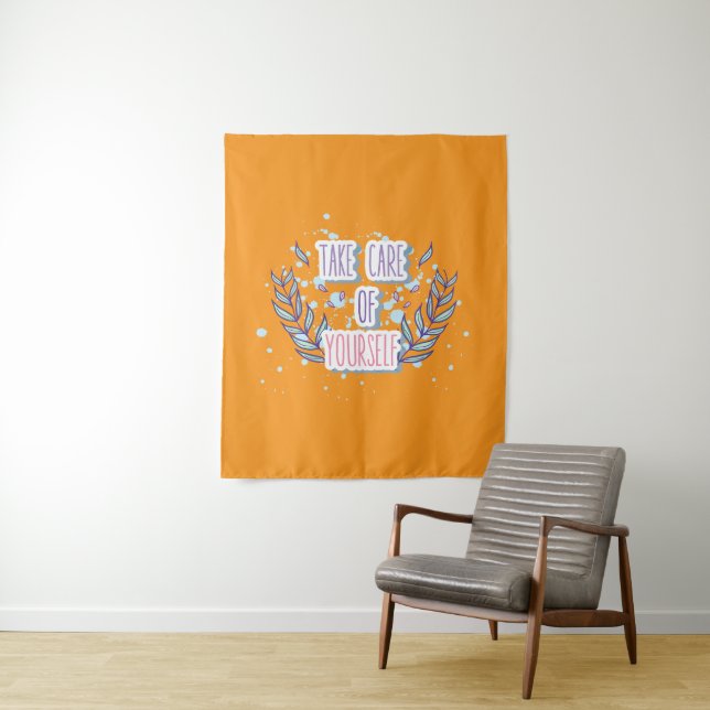 Tenture Acceptez-vous le design positif (En situation)