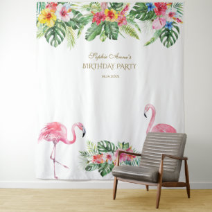 Tenture Accessoire de photomaton de fête d'anniversaire fl