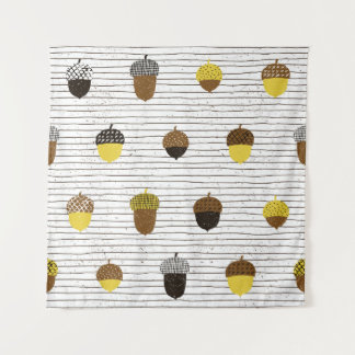 Tenture Acornes d'automne : Vibes Vintages