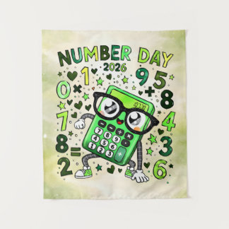 Tenture Affiche de calculatrice de mathématiques mignonne