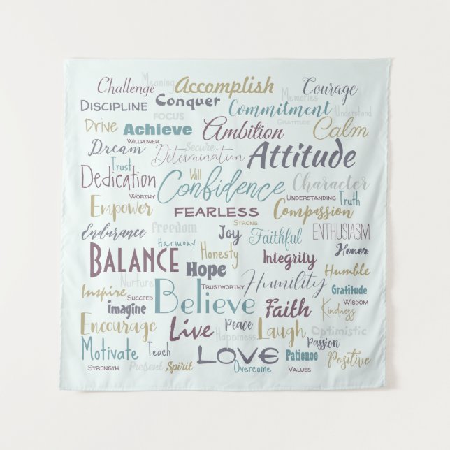 Tenture Affirmation (Devant)