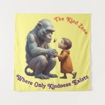 AI où il n'y a que de la gentillesse tapisserie/fo