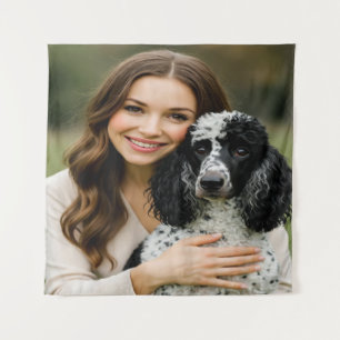 Tenture Ajouter une photo de Poddle Personnaliser Personna