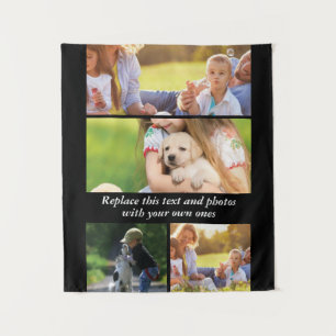 Tenture Ajouter votre propre texte et photos