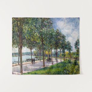 Tenture Alfred Sisley - Allée des châtaigniers