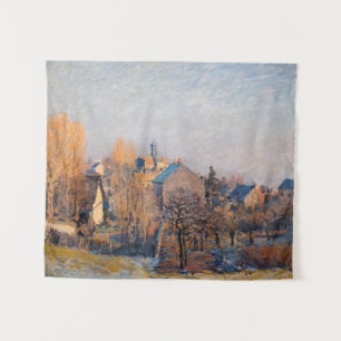 Tenture Alfred Sisley - Frosty Morning à Louveciennes