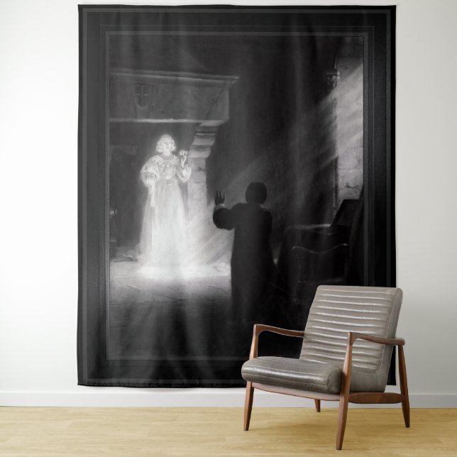 Tenture Alix Apparition Au Masque par Tony Robert-Fleury (En situation)