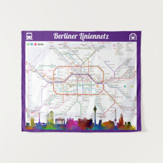 Tenture " Allemagne : 2021/aujourd Berlin - (U/S/Tram) Rés