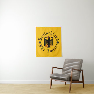 Tenture Allemagne/Deutschland Forever/aigle noir/croix de 