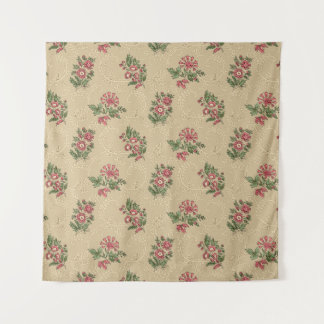 Tenture Allover fleurs multi-motifs ornement Parement sans
