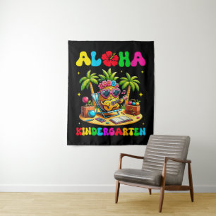Tenture Aloha Maternelle Ananas Hawaï Rentree Scolaire