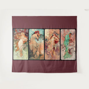 Tenture Alphonse Mucha, Les Quatre Saisons (1896)