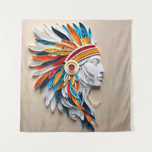 Tenture Amérindien (Devant)