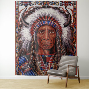 Tenture Amérindien