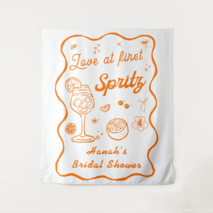 Tenture Amour à la Fête des mariées First Spritz