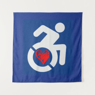 Tenture Amour Handicap