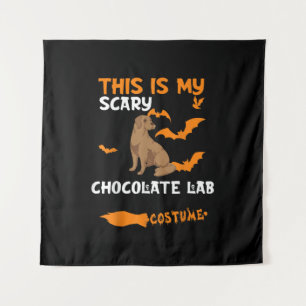 Tenture Amoureux des chiens   C'Est Mon Costume De Laborat