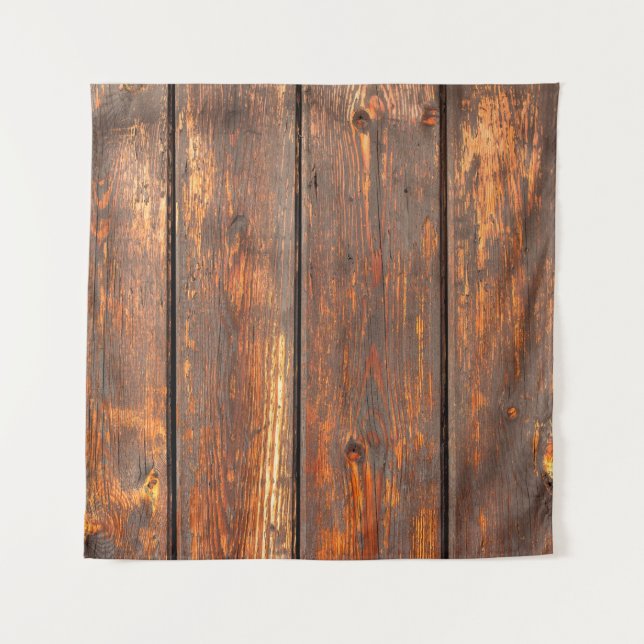 Tenture Anciennes planches patinées textureabstraite arriè (Devant)
