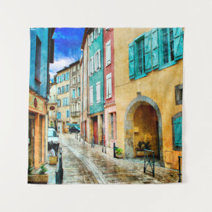 Tenture Ancient architecture art