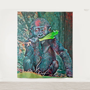 Tenture AnimalMix_Gorilla_005