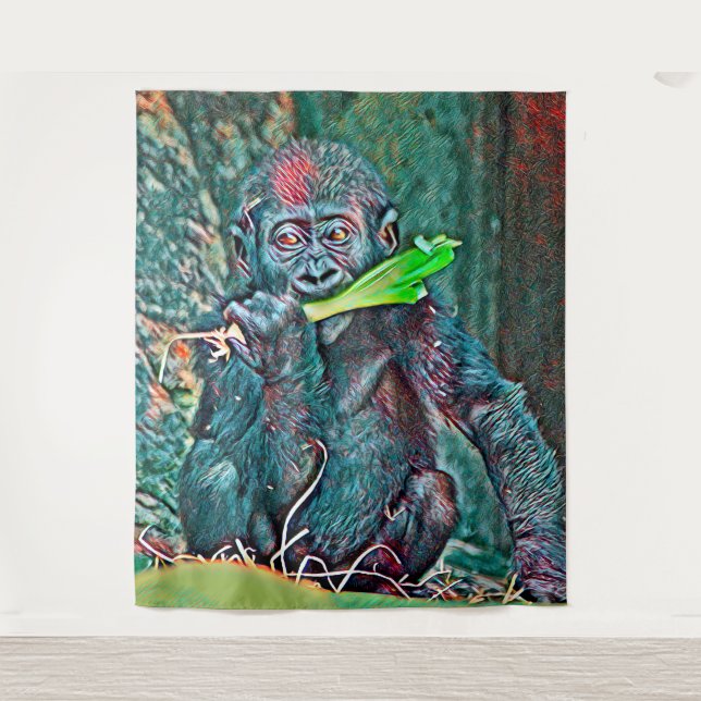 Tenture AnimalMix_Gorilla_005 (Devant)