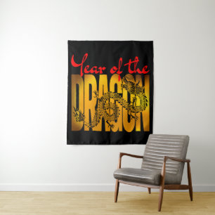 Tenture Année du Dragon