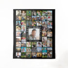 Anniversaire 55 Photo Collage fond