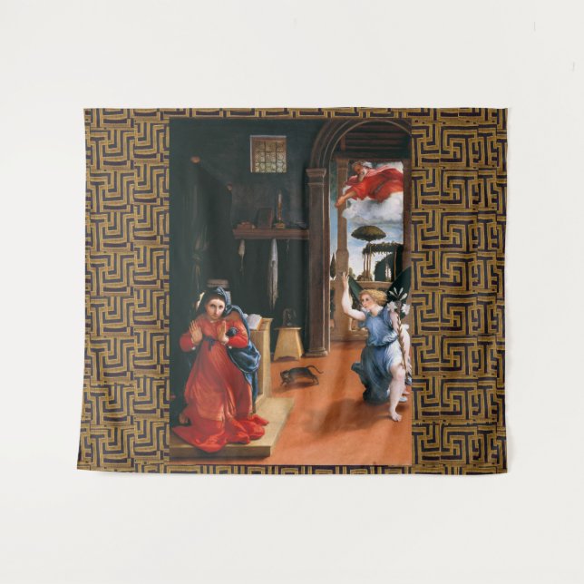 Tenture ANNONCE RECANATI par Lorenzo Lotto (Devant (Horizontal))