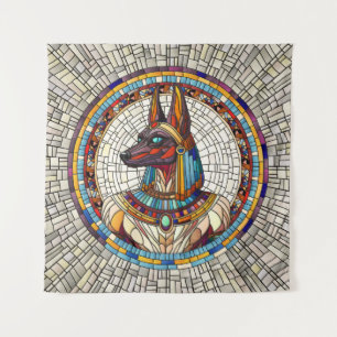 Tenture Anubis égyptien - Art Mosaïque