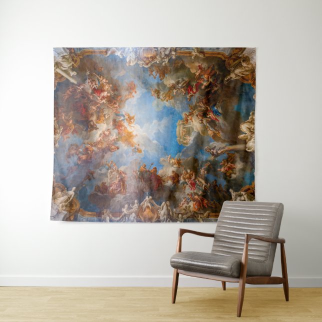 Tenture Apotheosis of Hercules in Chateau de Versailles (En situation (horizontale))