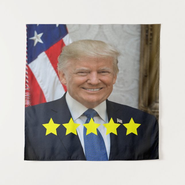 Tenture Approbation du président Donald Trump (Devant)