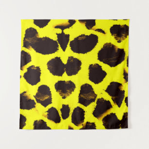 Tenture Aquarelle de Poster de animal Abstrait Leopard