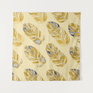 Tenture Aquarelle Tropical Feuille moderne Motif