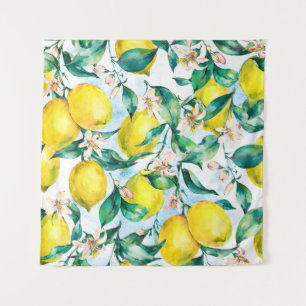 Tenture Aquarelle vintage sans couture motif, branche fr
